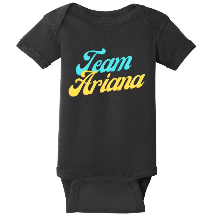 Team Ariana VPR Pump Rules Baby Bodysuit