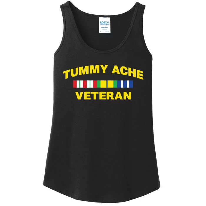 Tummy Ache Veteran Ladies Essential Tank