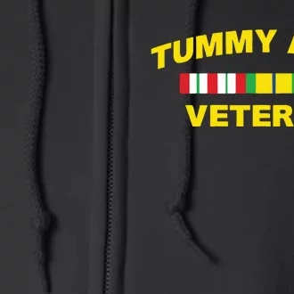 Tummy Ache Veteran Full Zip Hoodie