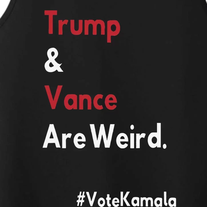 Trump And Vance Are Weird Vote Kamala Harris 2024 Election Performance Tank