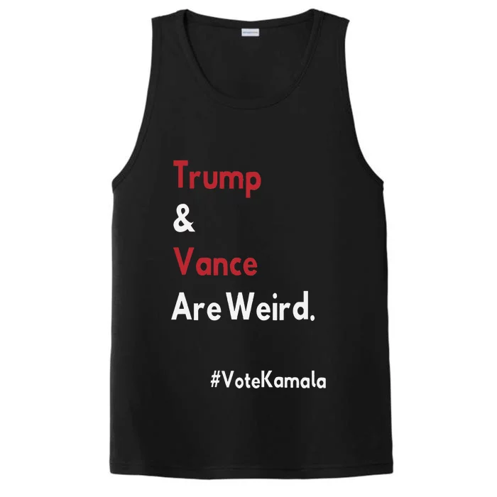 Trump And Vance Are Weird Vote Kamala Harris 2024 Election Performance Tank