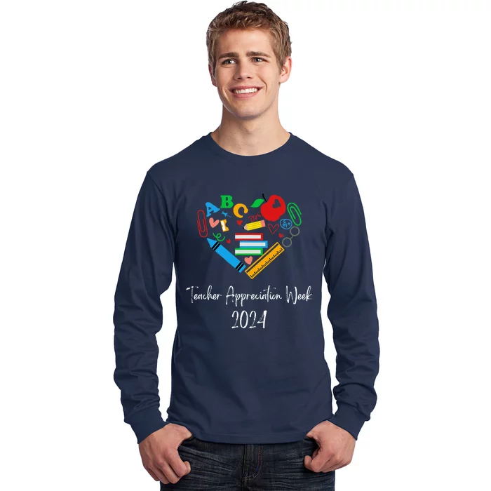 Teacher Appreciation Week 2024 Long Sleeve Shirt