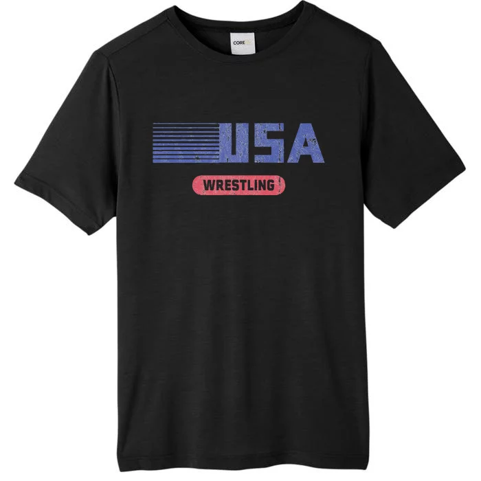 Team American Wrestling Vintage ChromaSoft Performance T-Shirt