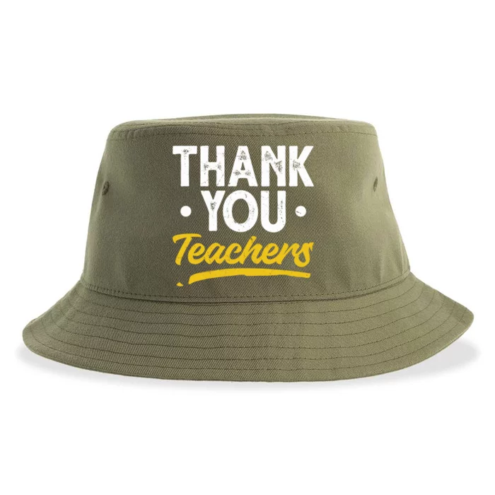 Teacher Appreciation Week Thank You Teachers Appreciation Gift Sustainable Bucket Hat