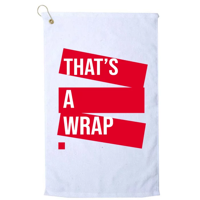 That's A Wrap Platinum Collection Golf Towel