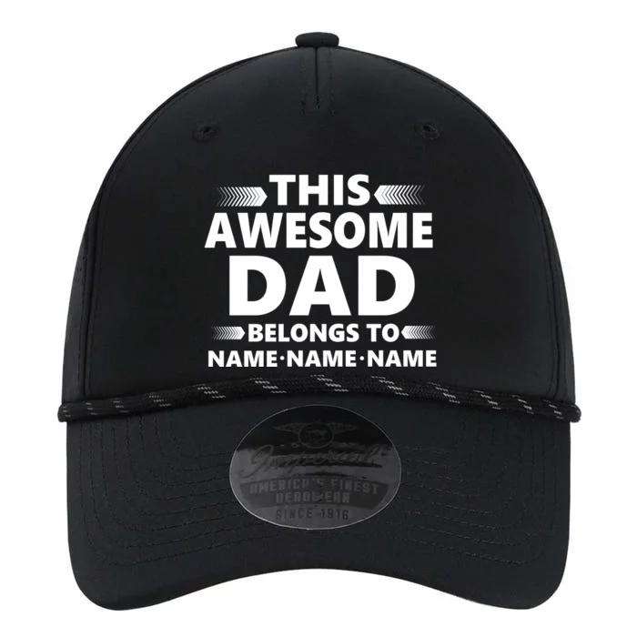 This Awesome Dad Belongs To Personalized Design Performance The Dyno Cap