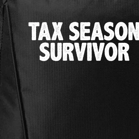 Tax Season Survivor City Backpack