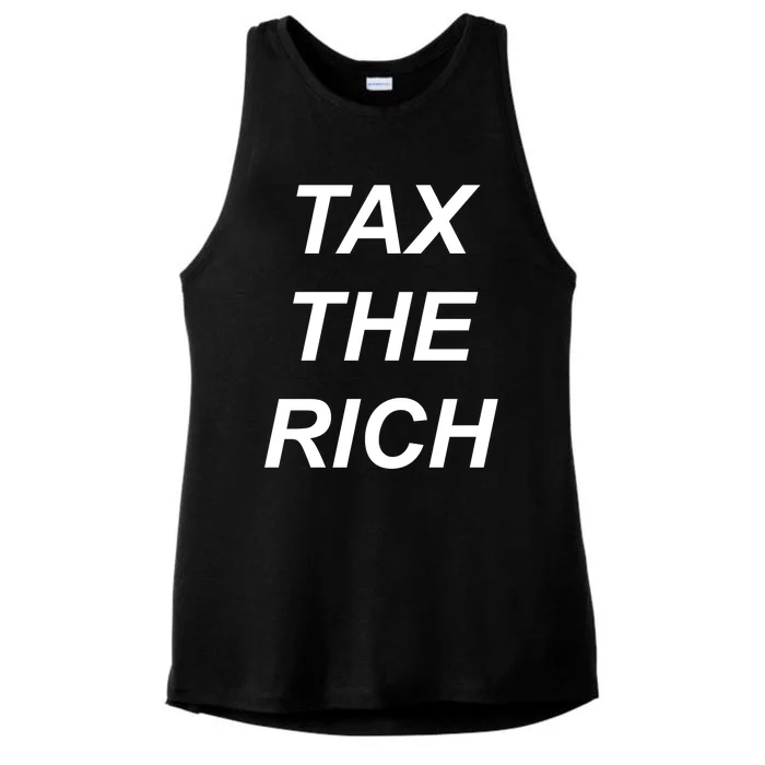 Tax The Rich Ladies Tri-Blend Wicking Tank