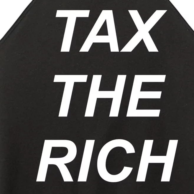 Tax The Rich Women’s Perfect Tri Rocker Tank