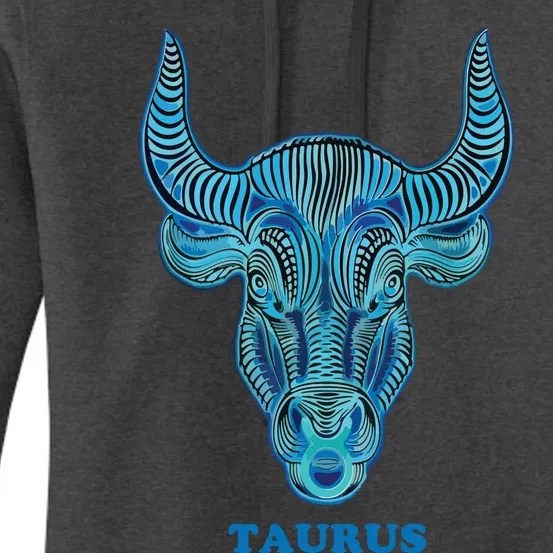 TaurusPersonality Astrology Zodiac Sign Horoscope Design Women's Pullover Hoodie