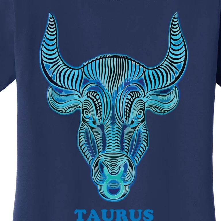 TaurusPersonality Astrology Zodiac Sign Horoscope Design Women's T-Shirt