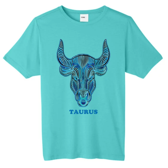 TaurusPersonality Astrology Zodiac Sign Horoscope Design ChromaSoft Performance T-Shirt