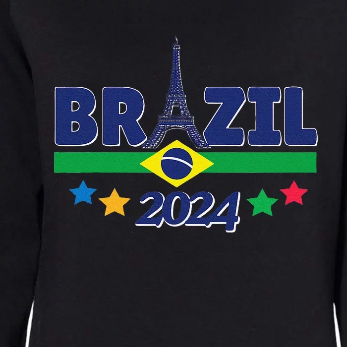 Team Brazil 2024 Paris Sport Games Womens California Wash Sweatshirt