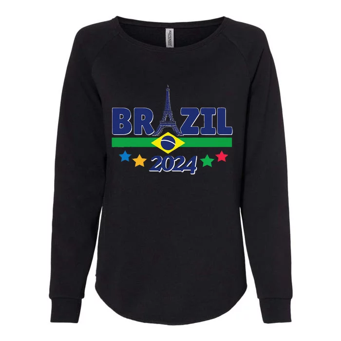 Team Brazil 2024 Paris Sport Games Womens California Wash Sweatshirt