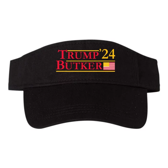 Trump Butker 2024 Team Butker Conservative Christian Valucap Bio-Washed Visor