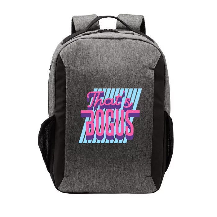 ThatS Bogus 80s Retro Nostalgia Vector Backpack