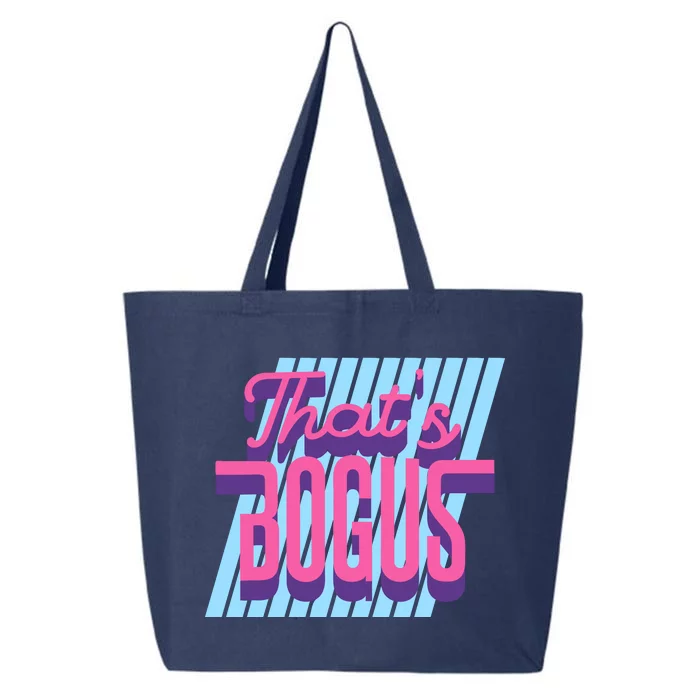 ThatS Bogus 80s Retro Nostalgia 25L Jumbo Tote