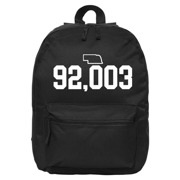 Triple B 92003 Nebraska 16 in Basic Backpack