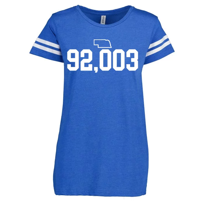 Triple B 92003 Nebraska Enza Ladies Jersey Football T-Shirt