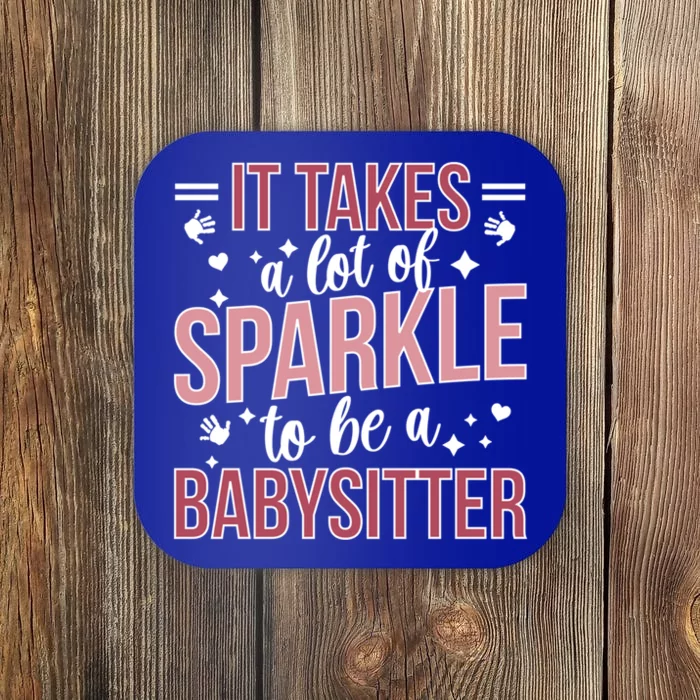 To Be A Sitter Sitting Best Sitters Gift Coaster