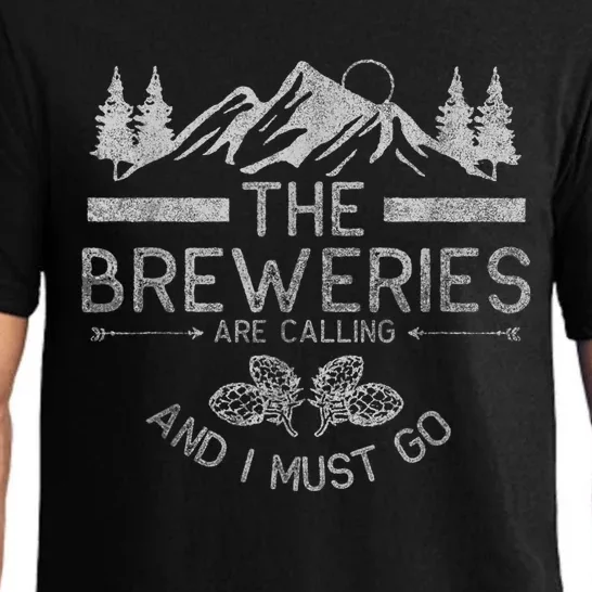 The Breweries Are Calling Craft Beer Gift Beer Lover Pajama Set