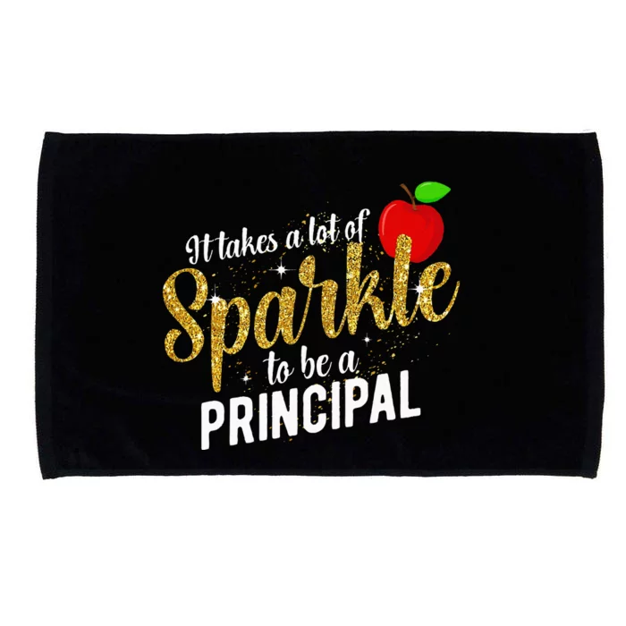 To Be A School Principal Appreciation Principal Microfiber Hand Towel