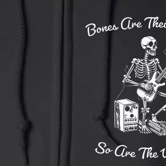 Their Bones Are Their Money I Think You Should Leave Full Zip Hoodie