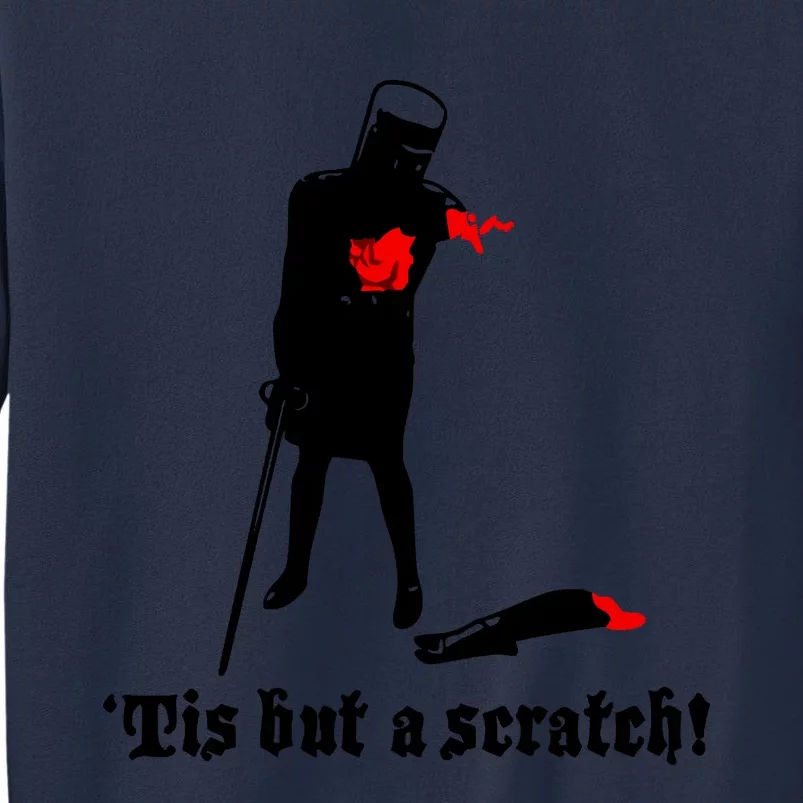 Tis But A Scratch Monty Python Holy Grail Vinyl Sweatshirt