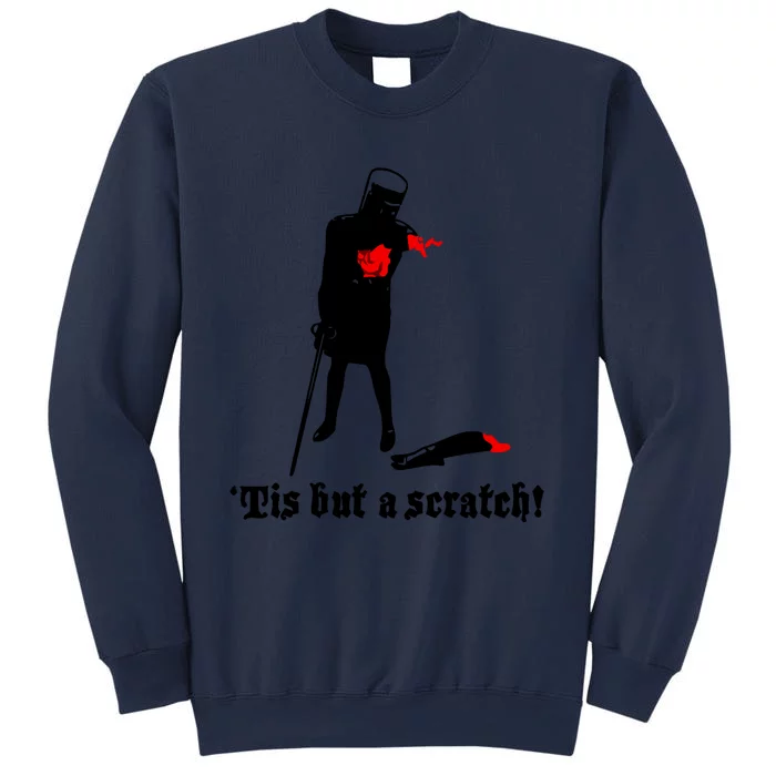 Tis But A Scratch Monty Python Holy Grail Vinyl Sweatshirt