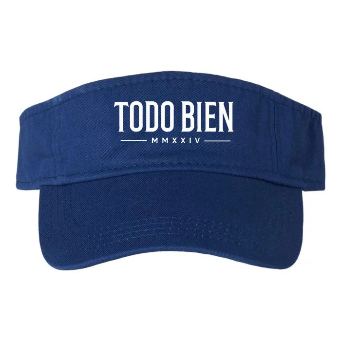 Todo Bien All is Good vibe MMXXIV Valucap Bio-Washed Visor