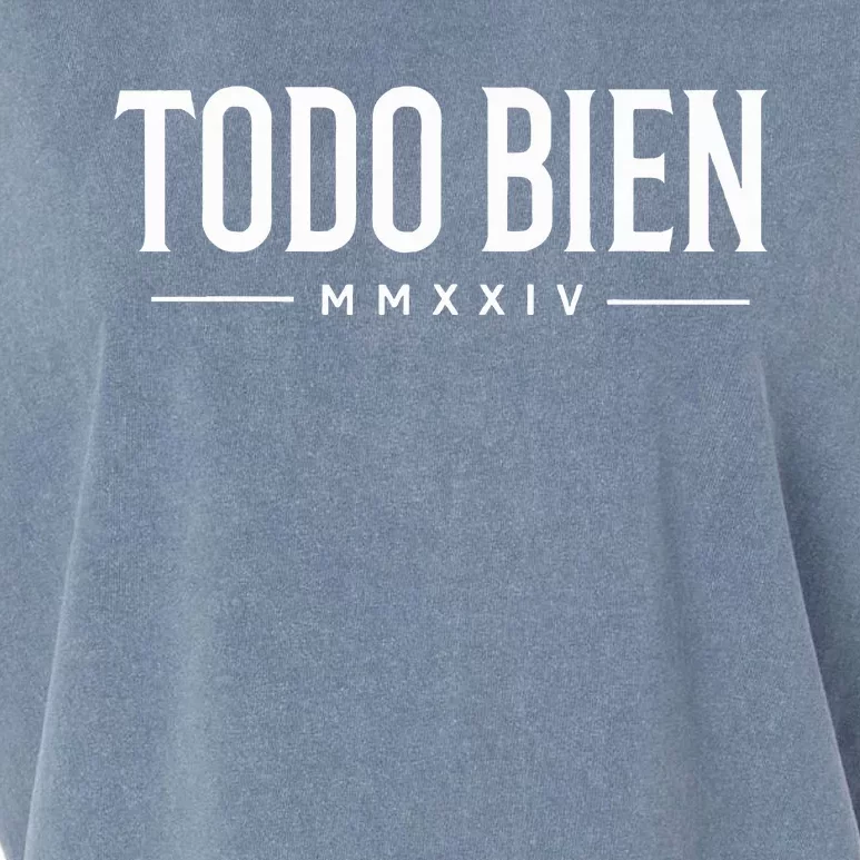 Todo Bien All is Good vibe MMXXIV Garment-Dyed Women's Muscle Tee