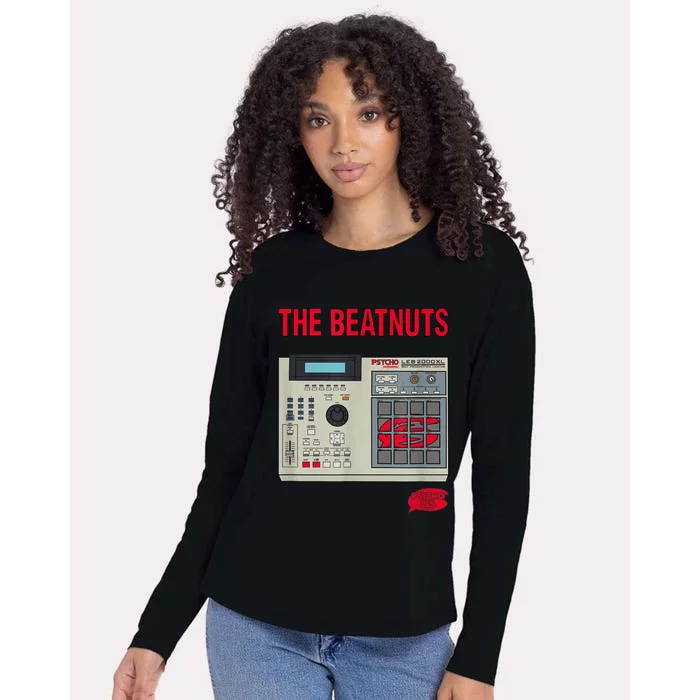 The Beatnuts Akai MPC 2000 XL Womens Cotton Relaxed Long Sleeve T-Shirt