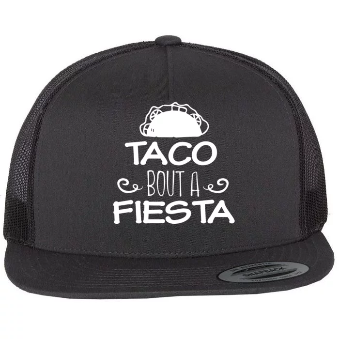 Taco Bout A Fiesta Flat Bill Trucker Hat