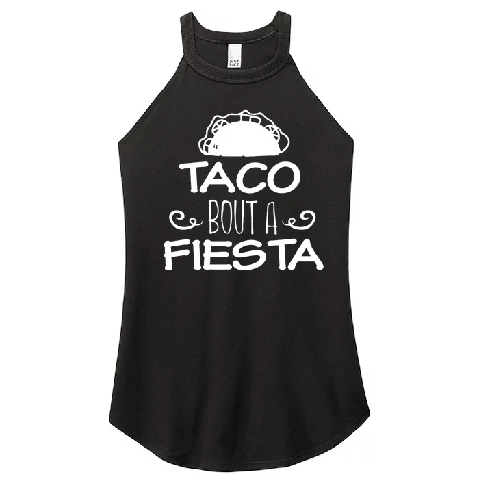 Taco Bout A Fiesta Women’s Perfect Tri Rocker Tank