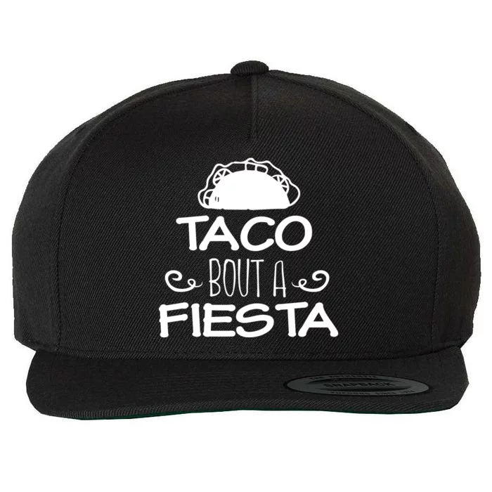 Taco Bout A Fiesta Wool Snapback Cap