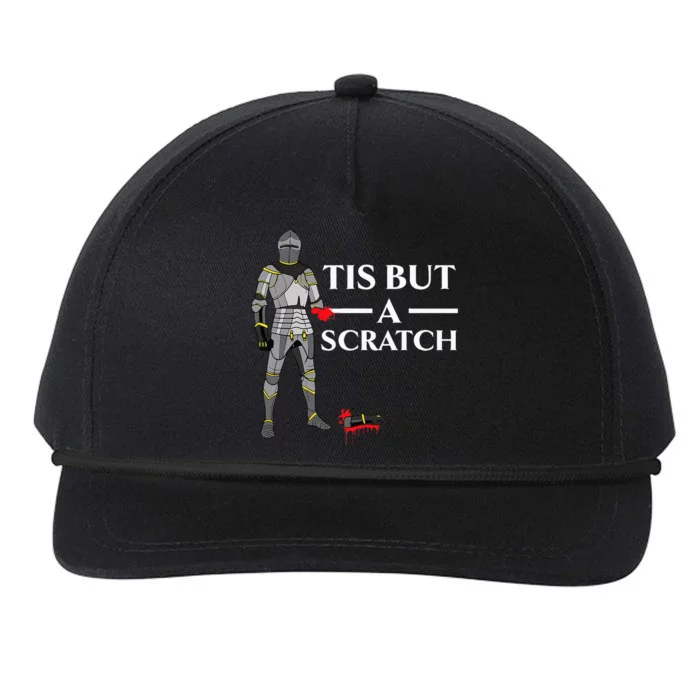 Tis But A Scratch Knight Lover Knighthood Warrior Snapback Five-Panel Rope Hat