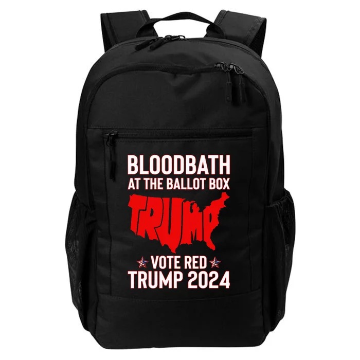 Trump Bloodbath At The Ballot Box 2024 Daily Commute Backpack