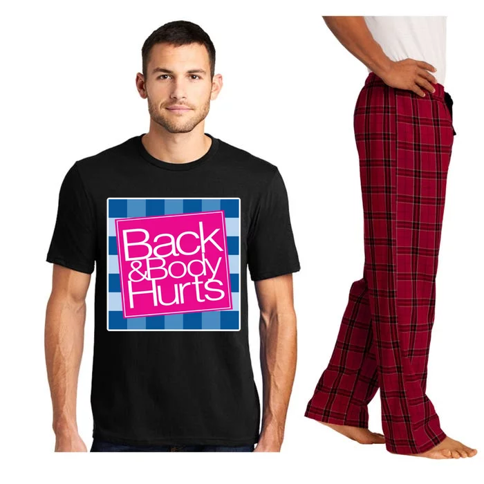 Trendy Back And Body Hurts Pajama Set