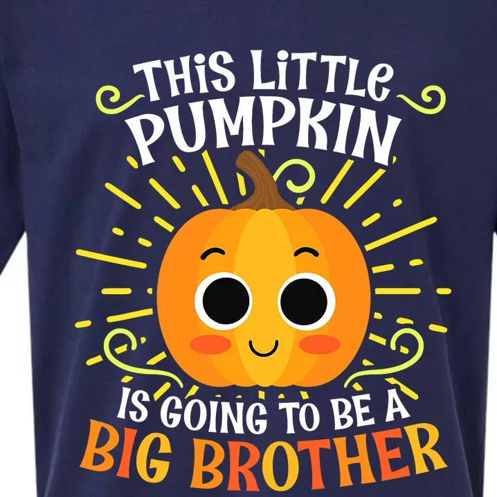 Thanksgiving Baby Announcement Big Brother Sueded Cloud Jersey T-Shirt