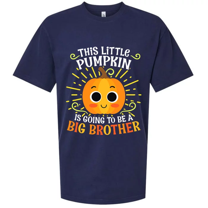 Thanksgiving Baby Announcement Big Brother Sueded Cloud Jersey T-Shirt