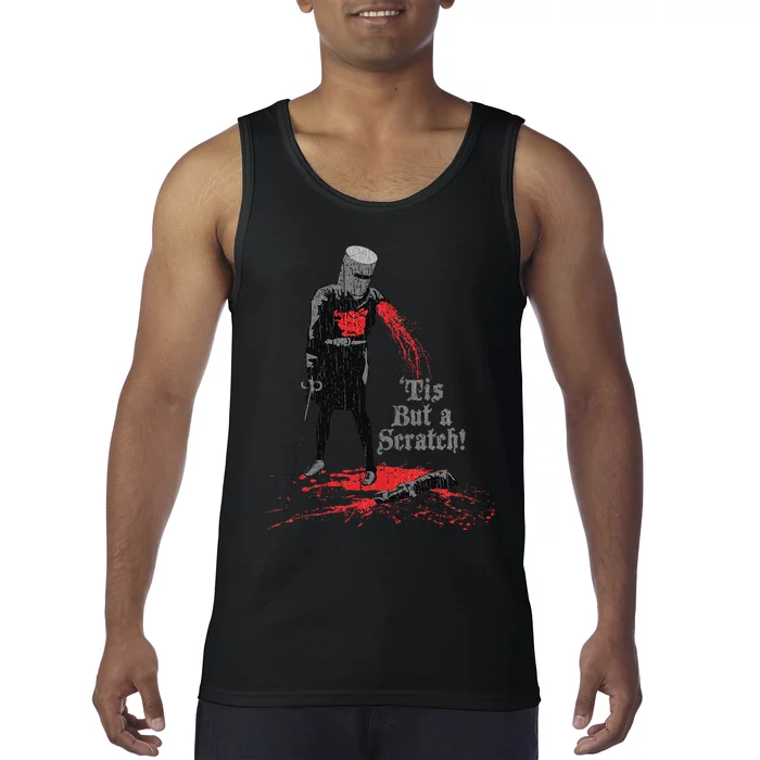 Tis But A Scratch Knight Tank Top