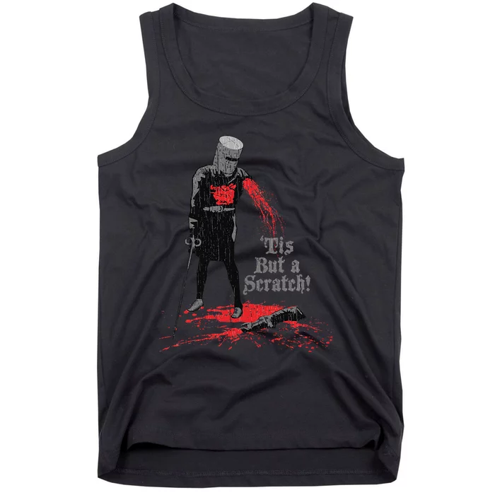 Tis But A Scratch Knight Tank Top