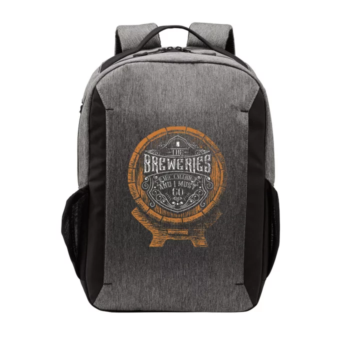 The Breweries Are Calling And I Must Go For Craft Vector Backpack