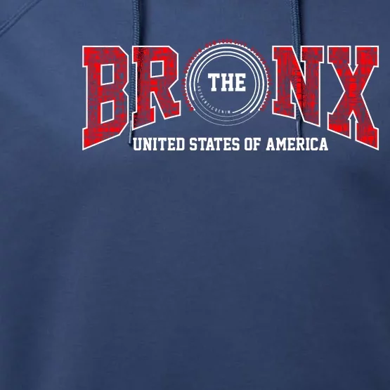 The Bronx Authentic Denim Performance Fleece Hoodie