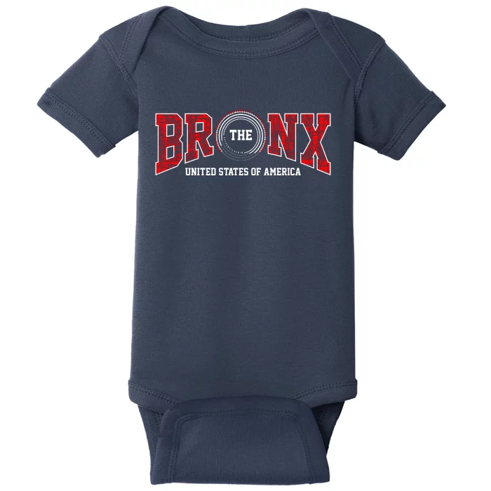 The Bronx Authentic Denim Baby Bodysuit