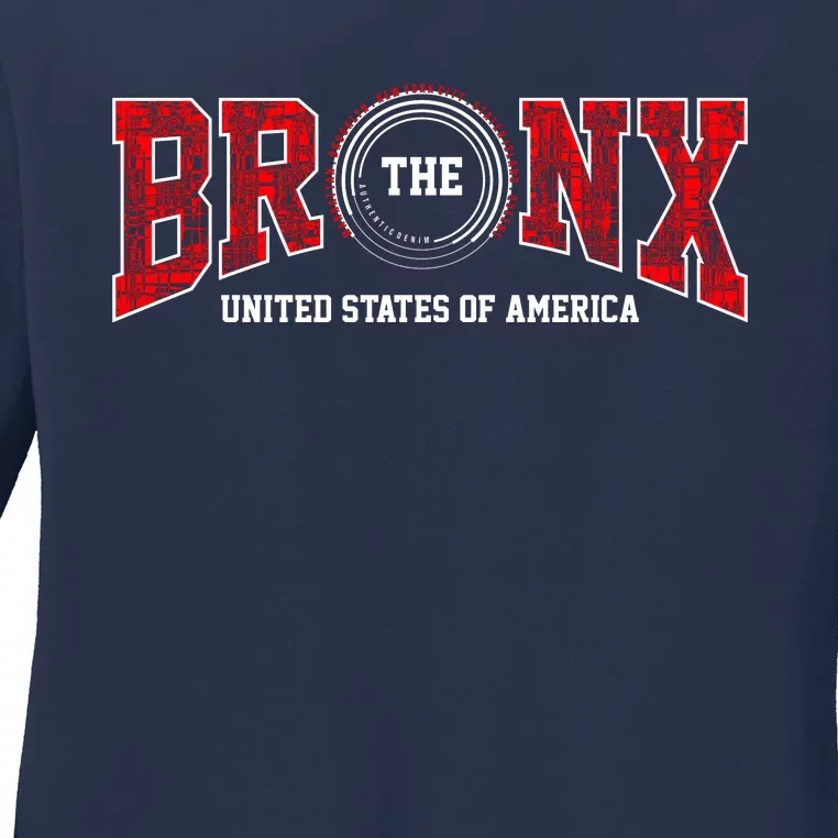 The Bronx Authentic Denim Ladies Long Sleeve Shirt