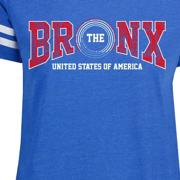 The Bronx Authentic Denim Enza Ladies Jersey Football T-Shirt