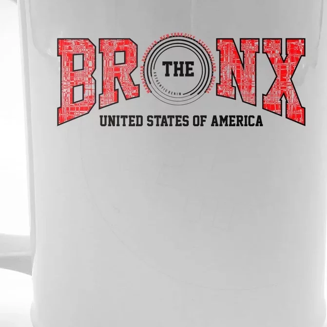 The Bronx Authentic Denim Front & Back Beer Stein