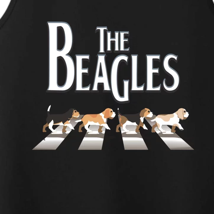 The Beagles Beagle Dog Funny For Beagle Lovers Meaningful Gift Performance Tank