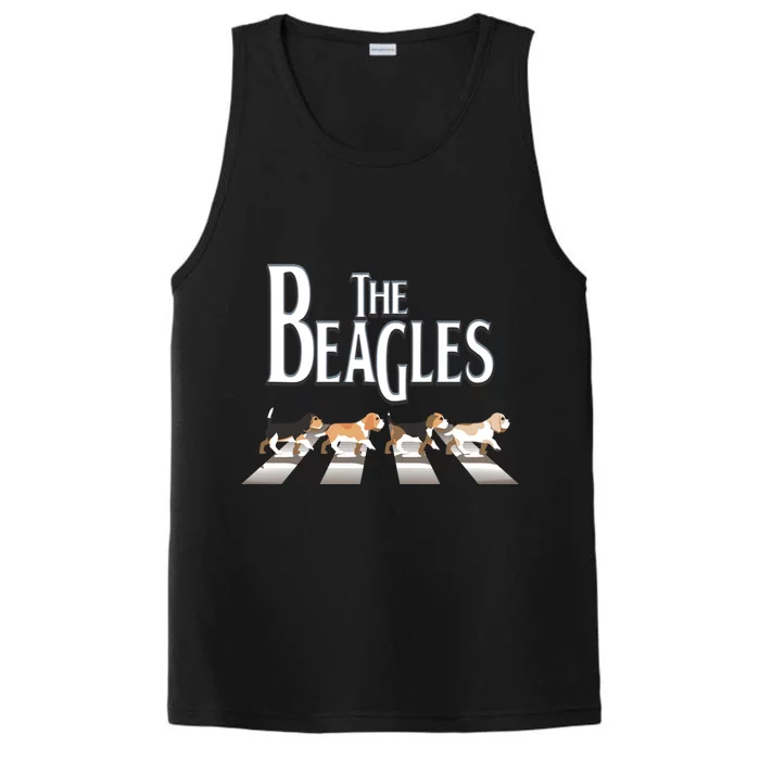 The Beagles Beagle Dog Funny For Beagle Lovers Meaningful Gift Performance Tank